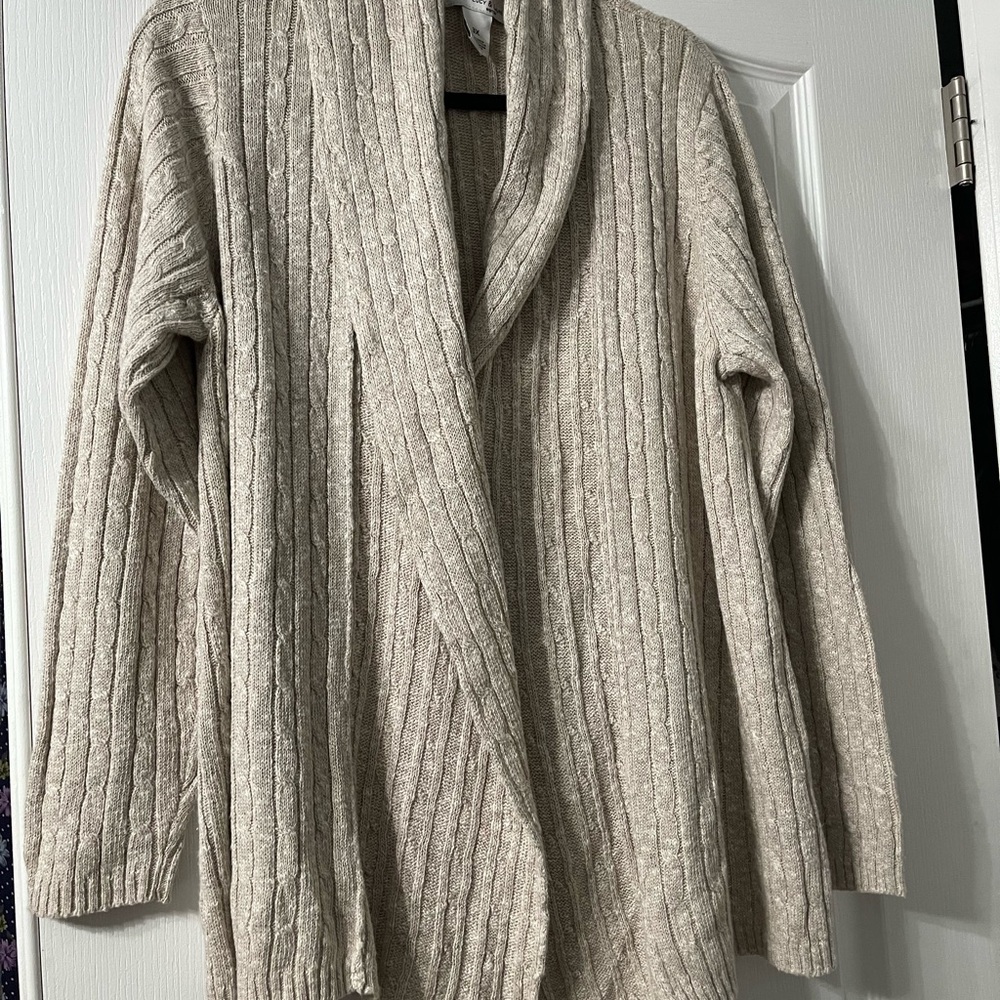 Woman’s cardigan linen/cotton 3X